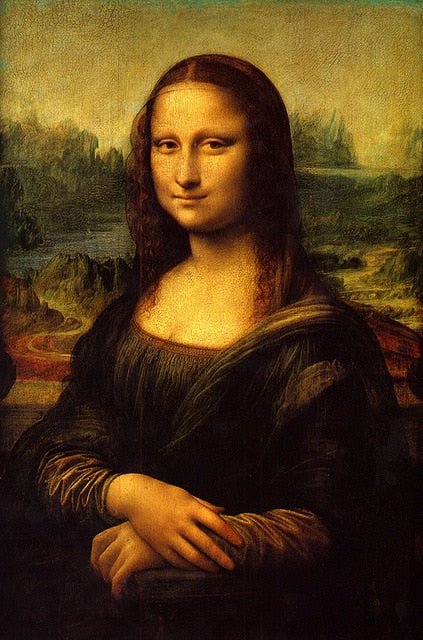 Funny Mona Lisa Canvas Art Print