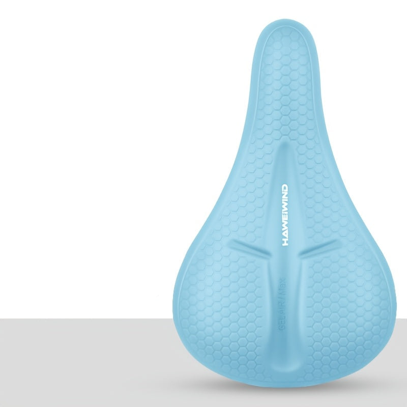 Gel Bike Seat Cover with Non-Slip Honeycomb Design
