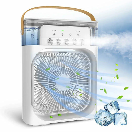 Portable USB Cooling Fan with Adjustable Speeds and Quiet Operation