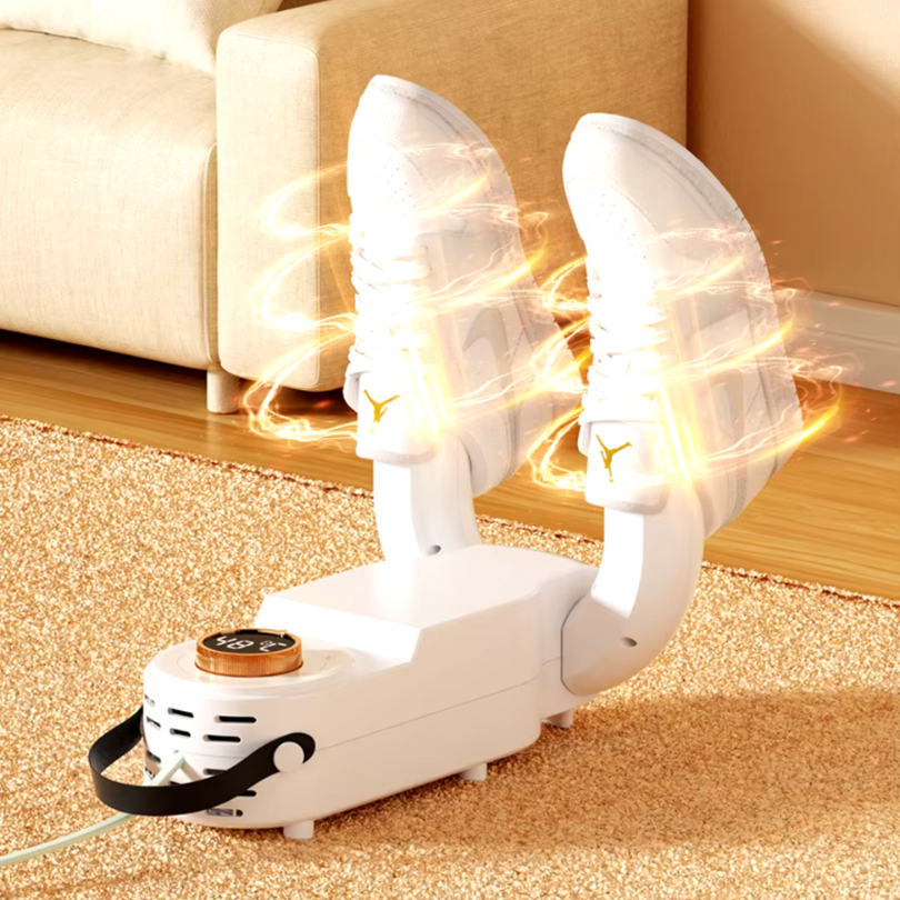 Compact Shoe Dryer for Quick Drying and Odor Control