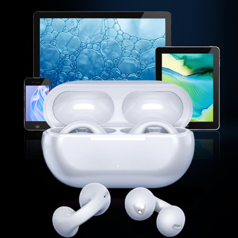 Wireless Noise Cancelling Earbuds with Comfortable Earclips