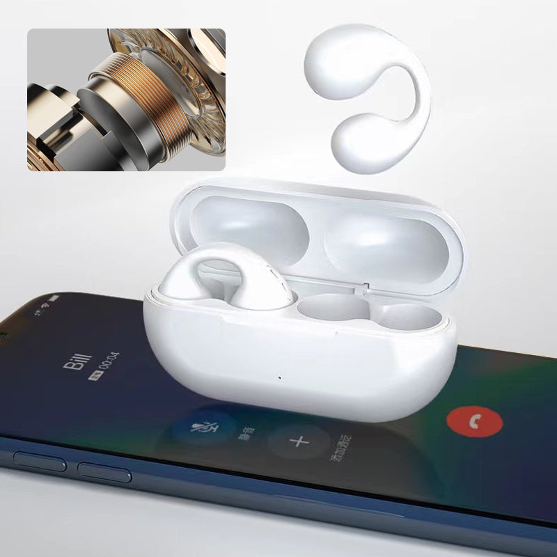 Wireless Noise Cancelling Earbuds with Comfortable Earclips
