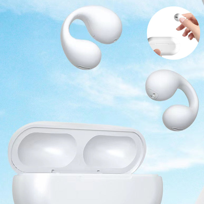 Wireless Noise Cancelling Earbuds with Comfortable Earclips