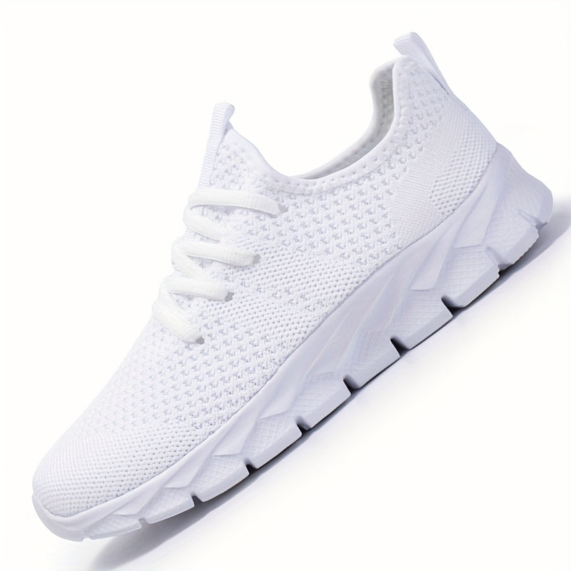 Lightweight Slip-On Running Shoes with Breathable Mesh and Flexible Sole