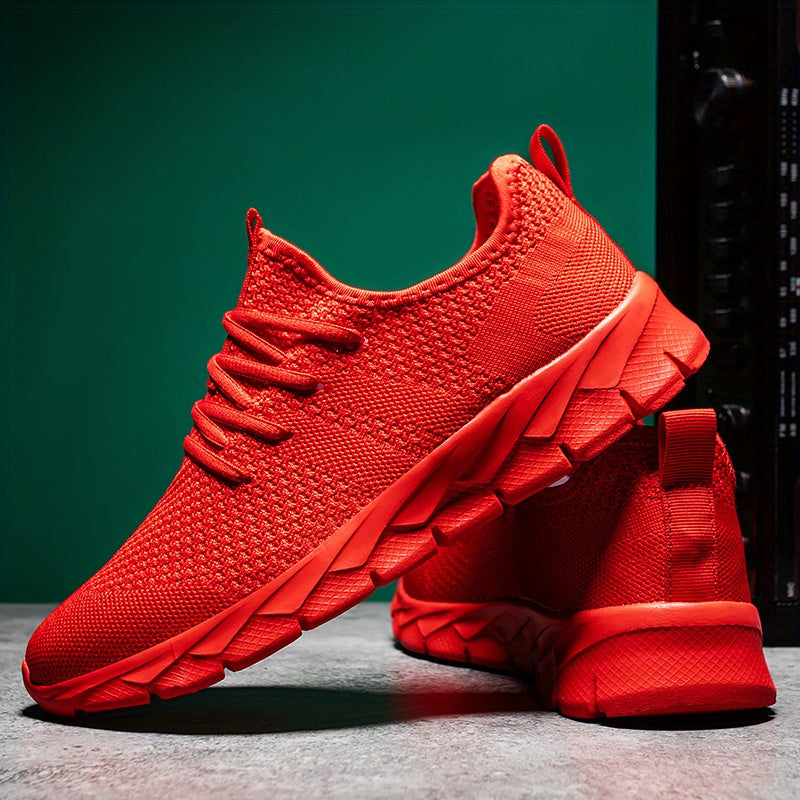 Lightweight Slip-On Running Shoes with Breathable Mesh and Flexible Sole