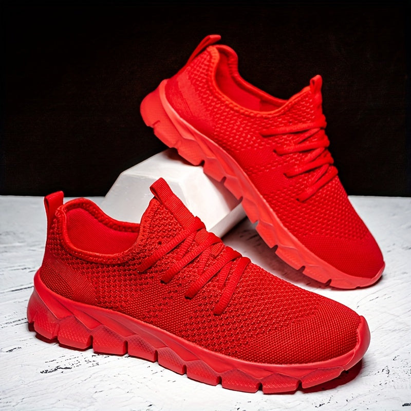 Lightweight Slip-On Running Shoes with Breathable Mesh and Flexible Sole