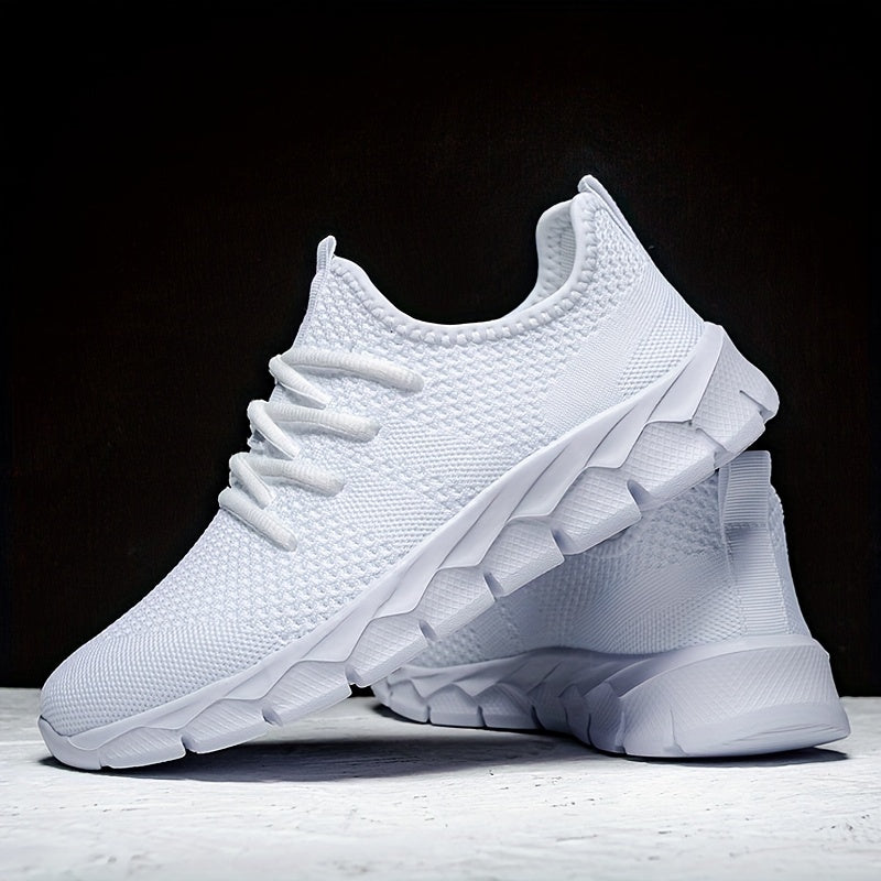 Lightweight Slip-On Running Shoes with Breathable Mesh and Flexible Sole