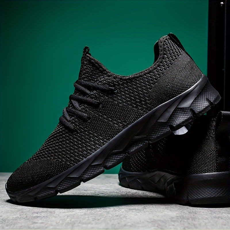 Lightweight Slip-On Running Shoes with Breathable Mesh and Flexible Sole