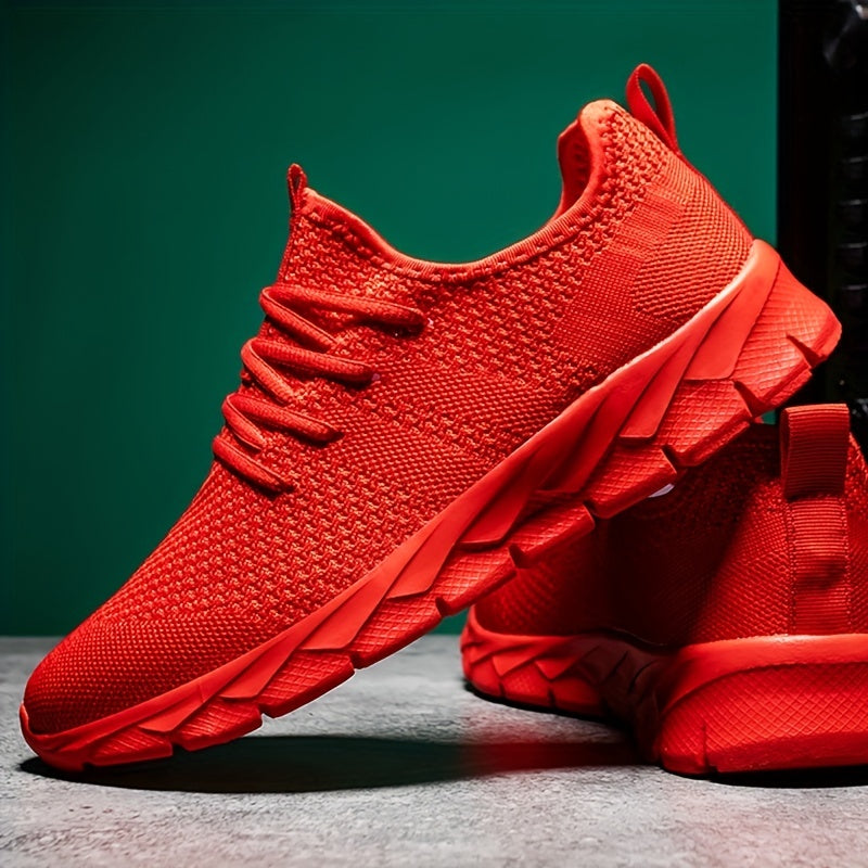 Lightweight Slip-On Running Shoes with Breathable Mesh and Flexible Sole