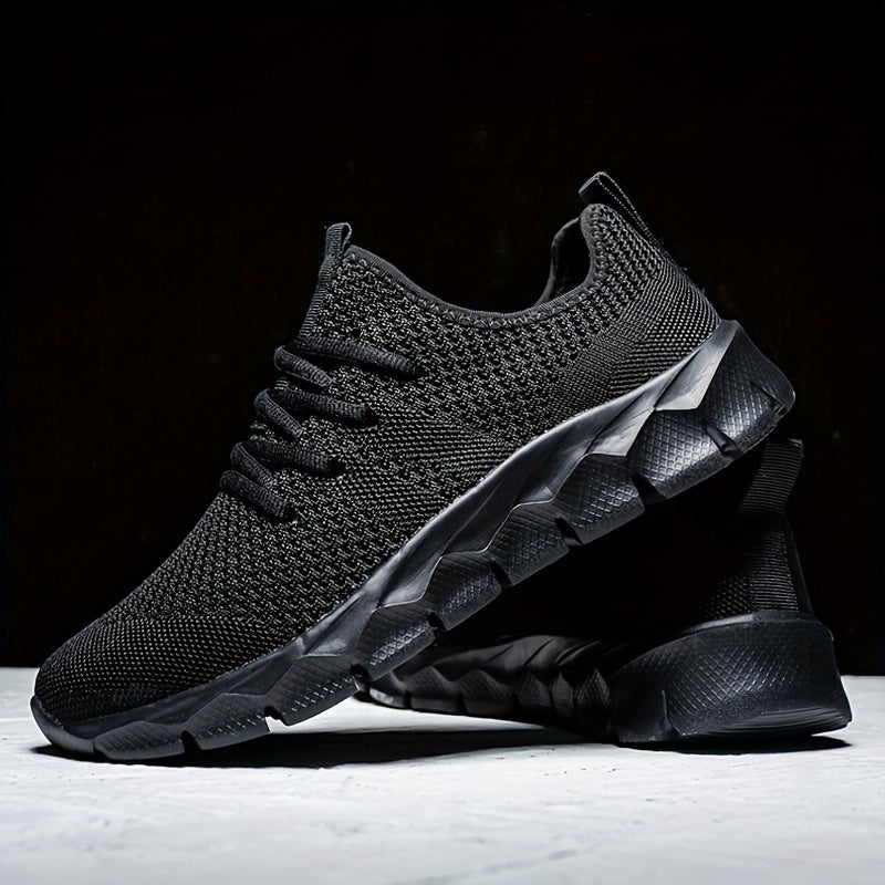 Lightweight Slip-On Running Shoes with Breathable Mesh and Flexible Sole