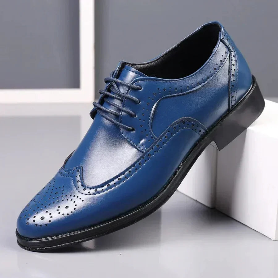 Stylish Leather Supportive Men's Dress Shoes