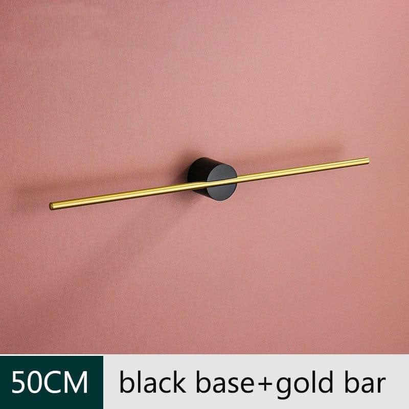 Aluminum Wall-Mounted Towel Rack in Modern Style