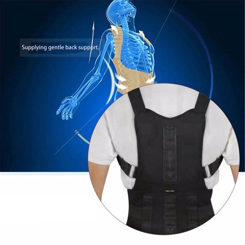 Back Support Posture Corrector for Neck and Shoulder Relief