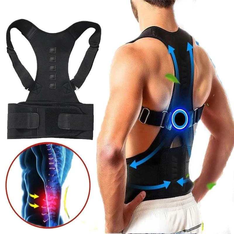 Back Support Posture Corrector for Neck and Shoulder Relief