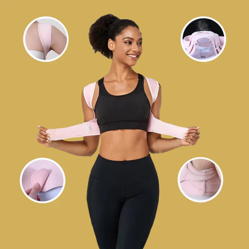 Ergonomic Back Support Vest for Daily Comfort