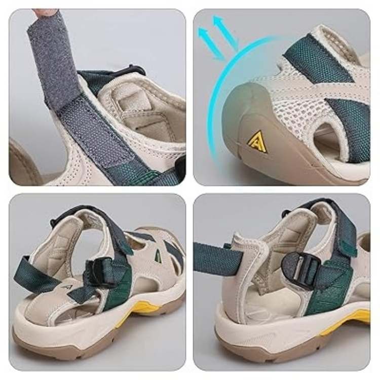 Lightweight Slip-Resistant Women's Adventure Sandals