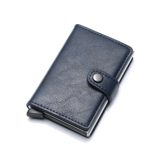 RFID-Blocking Aluminium Cardholder Wallet with Money Clip