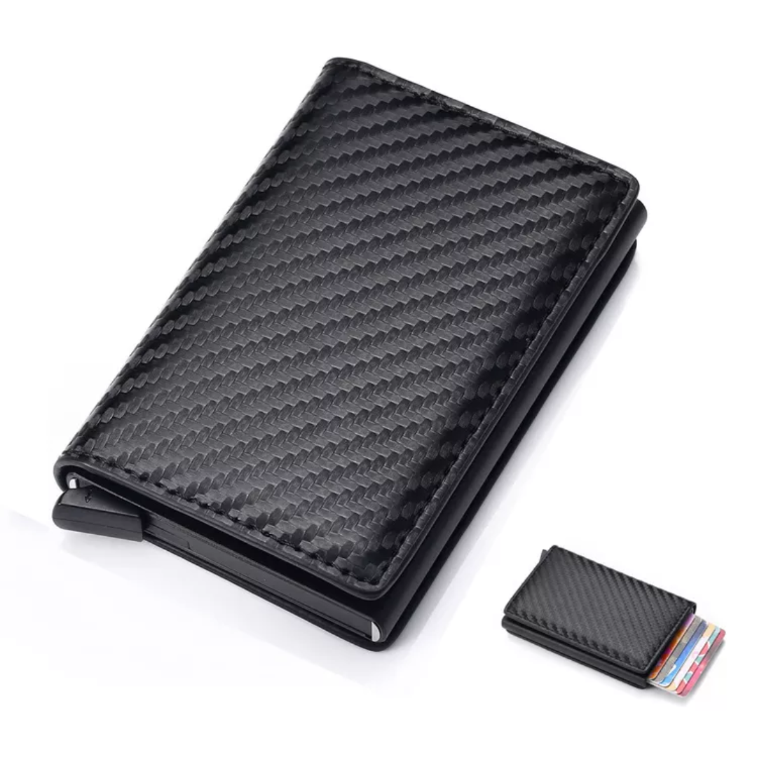 RFID-Blocking Aluminium Cardholder Wallet with Money Clip