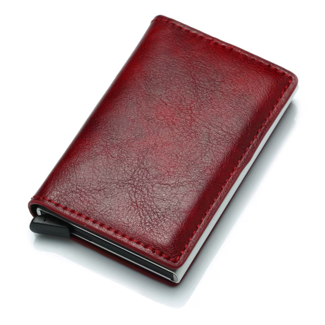 RFID-Blocking Aluminium Cardholder Wallet with Money Clip