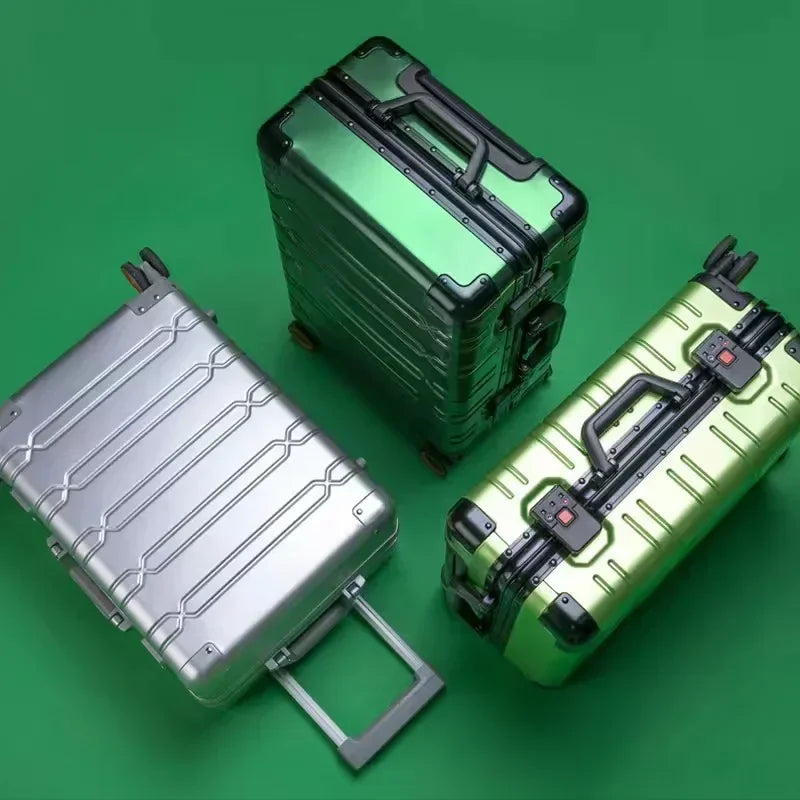 Aluminium-Magnesium Lightweight Spinner Luggage
