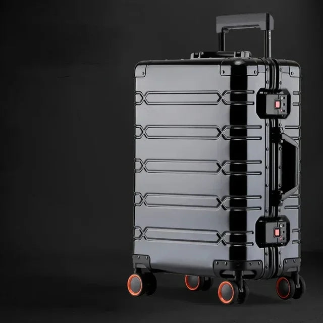 Aluminium-Magnesium Lightweight Spinner Luggage