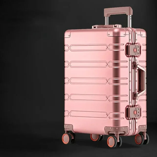 Aluminium-Magnesium Lightweight Spinner Luggage