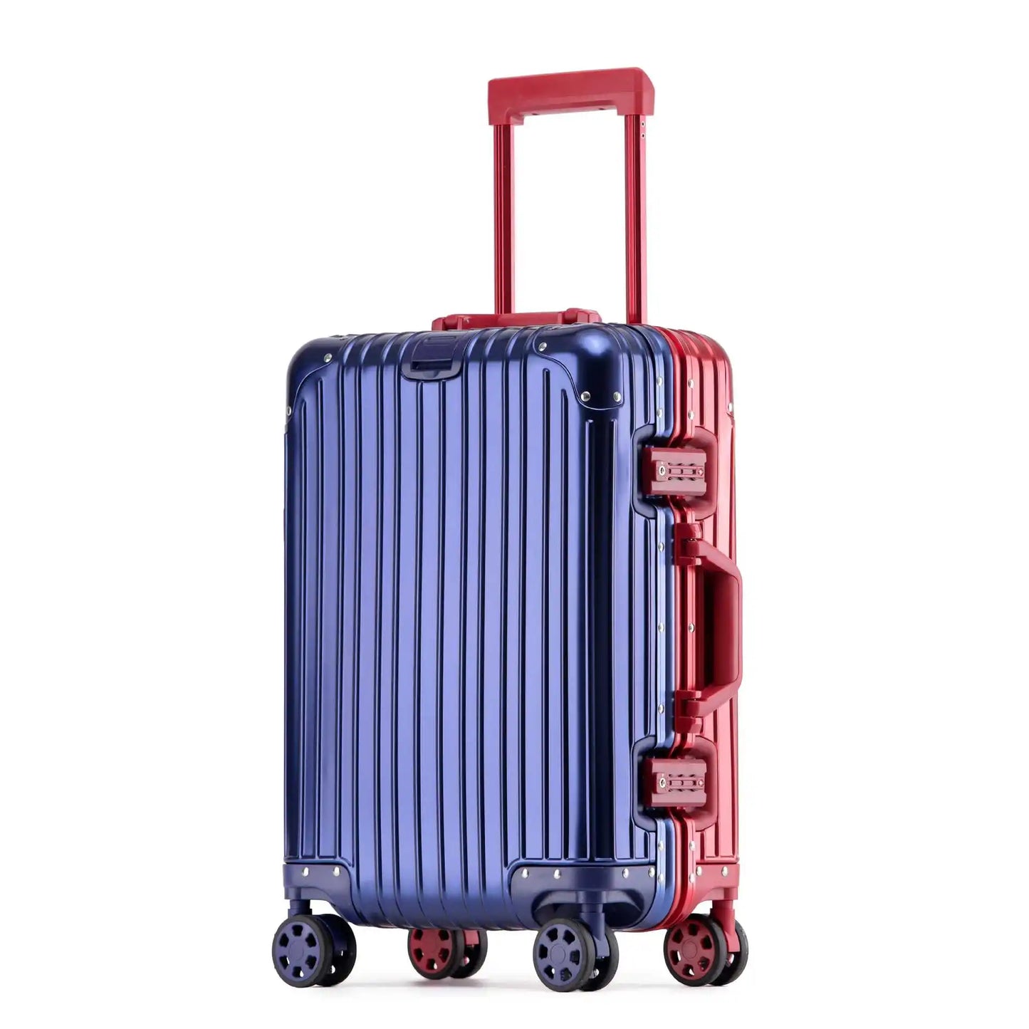 Aluminium-Magnesium Hard Shell Suitcase with 360° Spinner Wheels