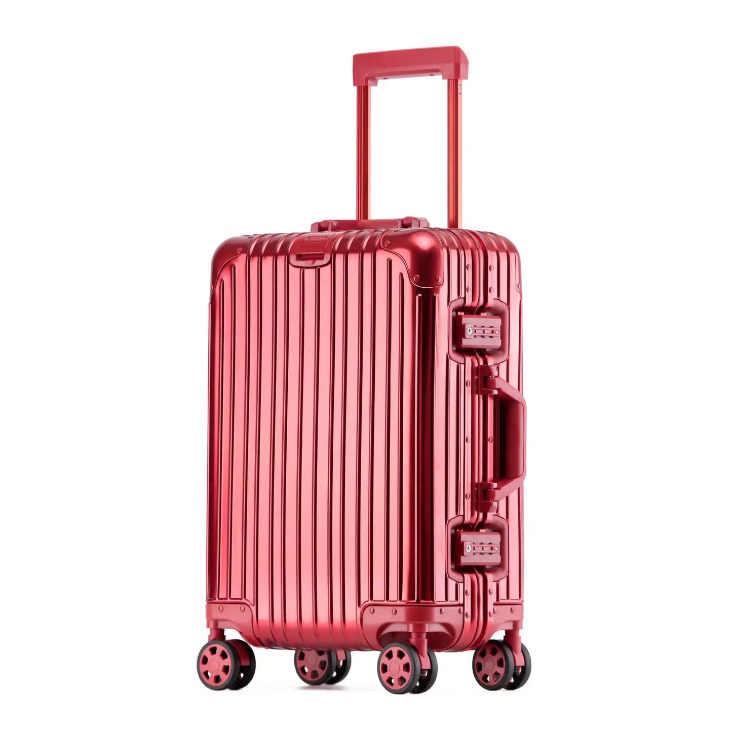 Aluminium-Magnesium Hard Shell Suitcase with 360° Spinner Wheels