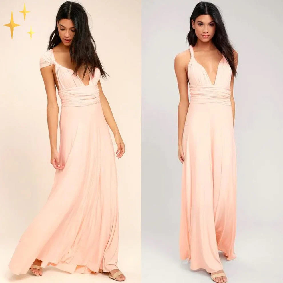 Versatile Maxi Dress for Weddings, Beach, and Evening Wear