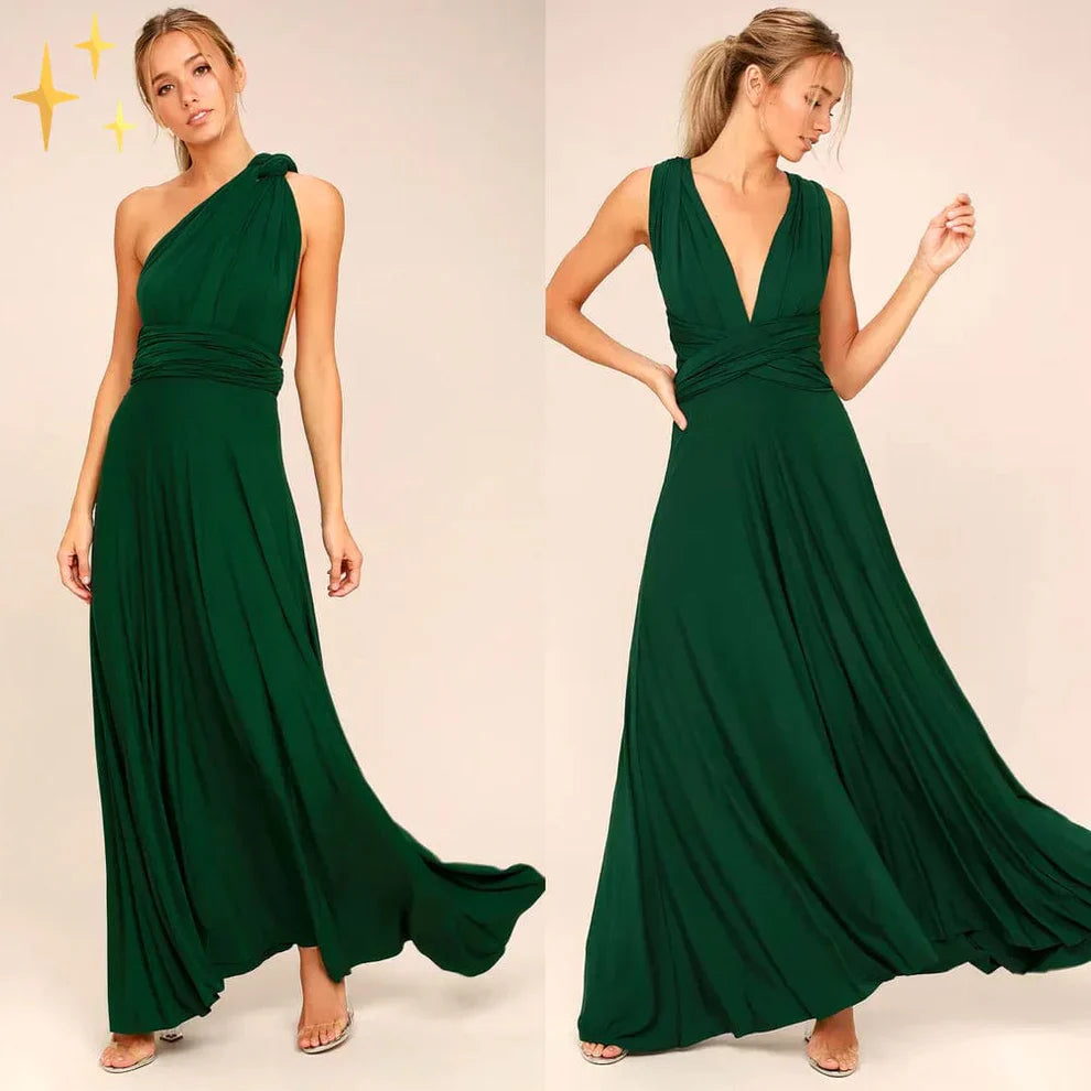 Versatile Maxi Dress for Weddings, Beach, and Evening Wear