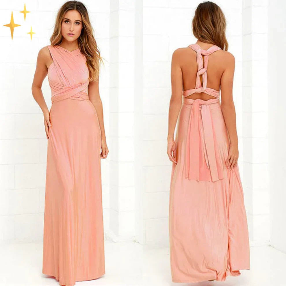 Versatile Maxi Dress for Weddings, Beach, and Evening Wear