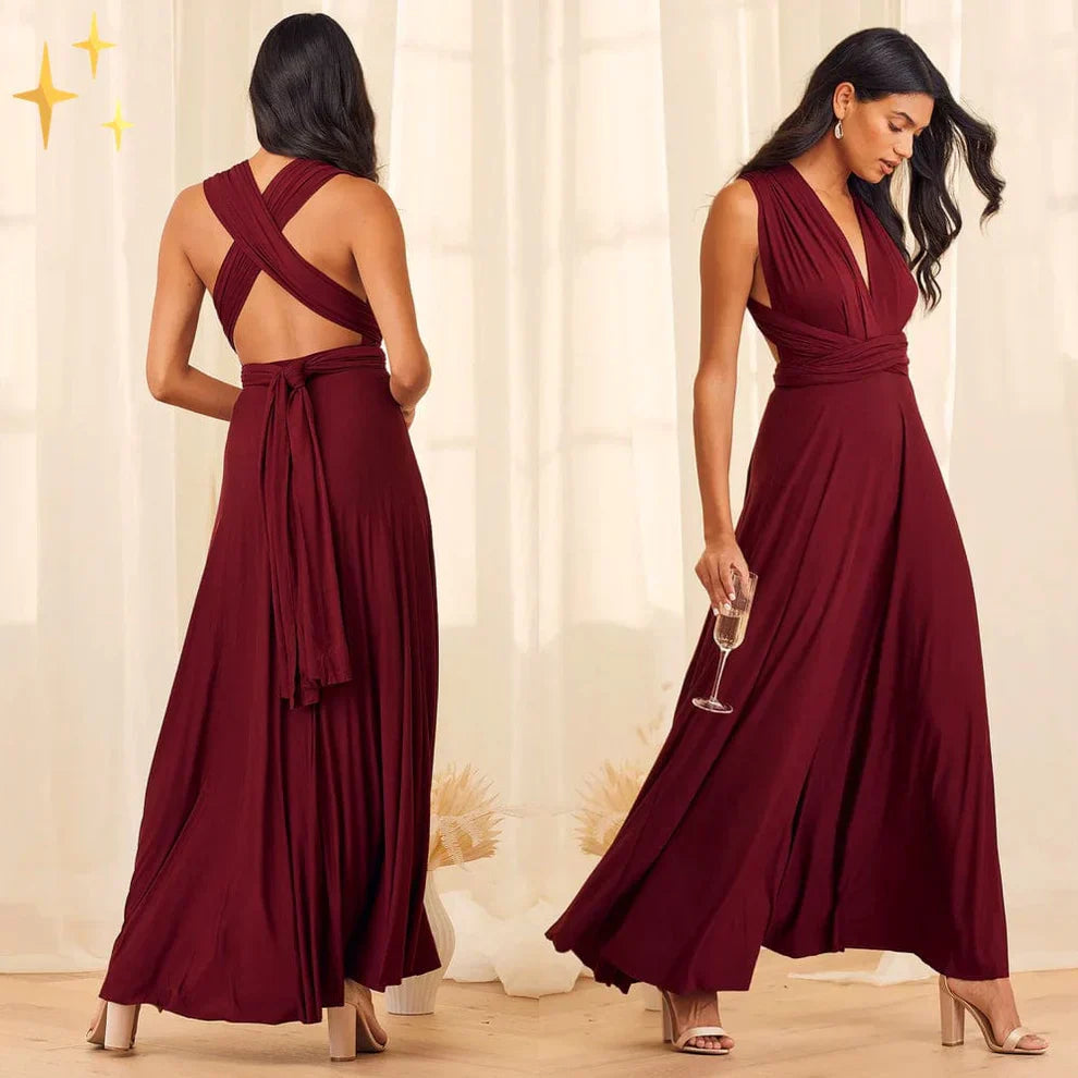 Versatile Maxi Dress for Weddings, Beach, and Evening Wear
