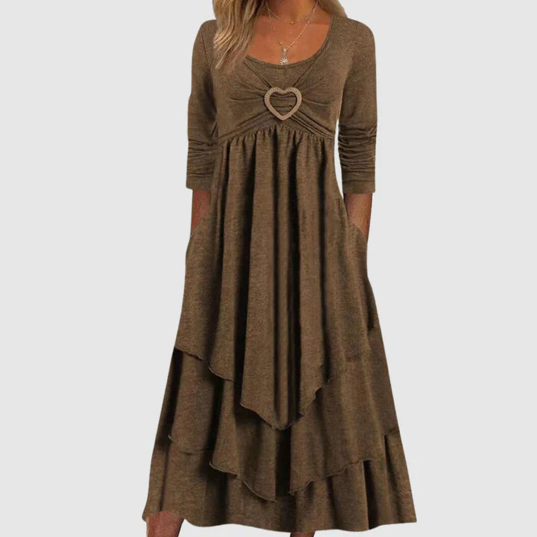 Elegant Long Comfort Dress for Women