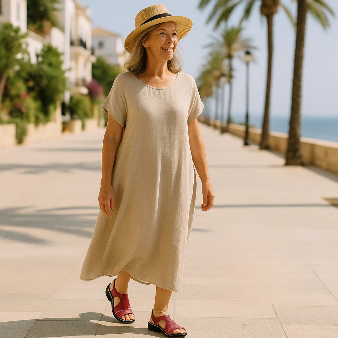 Orthopedic Women's Summer Sandals for Comfort and Support