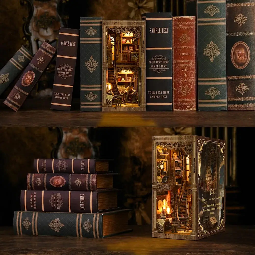 Ancient Library DIY Book Nook Kit