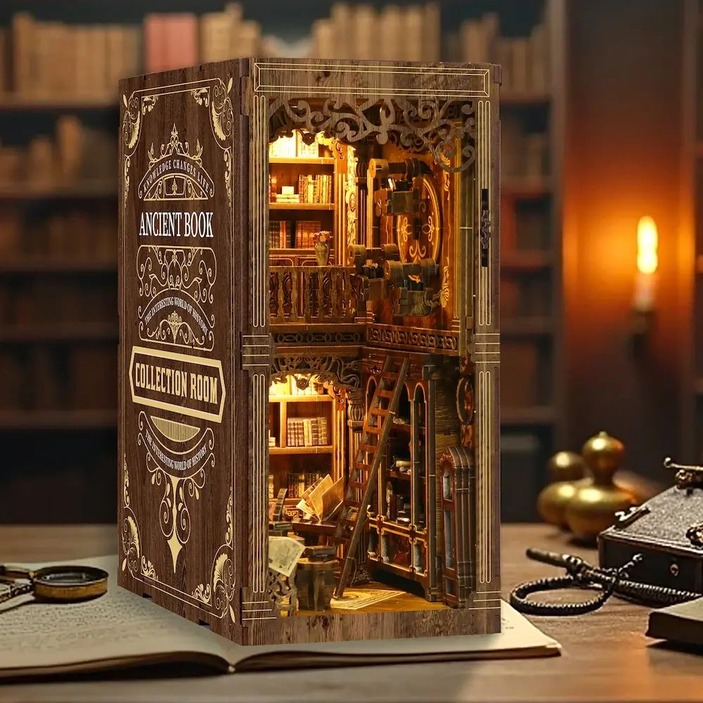 Ancient Library DIY Book Nook Kit