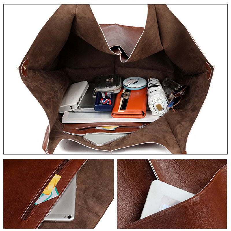 Spacious Classic Handbag and Shoulder Bag