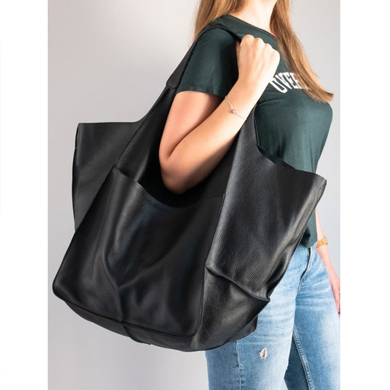 Spacious Classic Handbag and Shoulder Bag