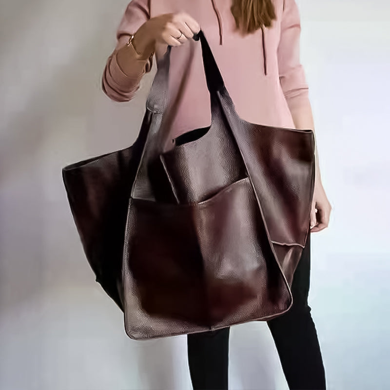 Spacious Classic Handbag and Shoulder Bag