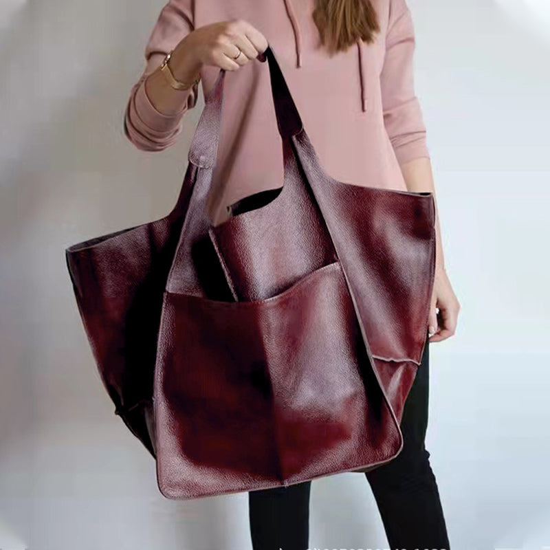 Spacious Classic Handbag and Shoulder Bag