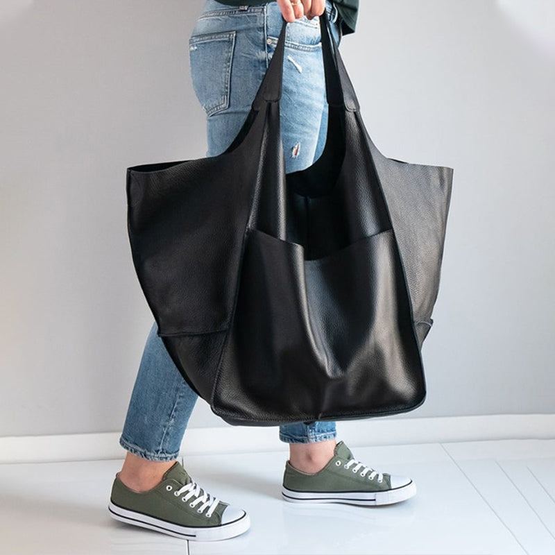 Spacious Classic Handbag and Shoulder Bag