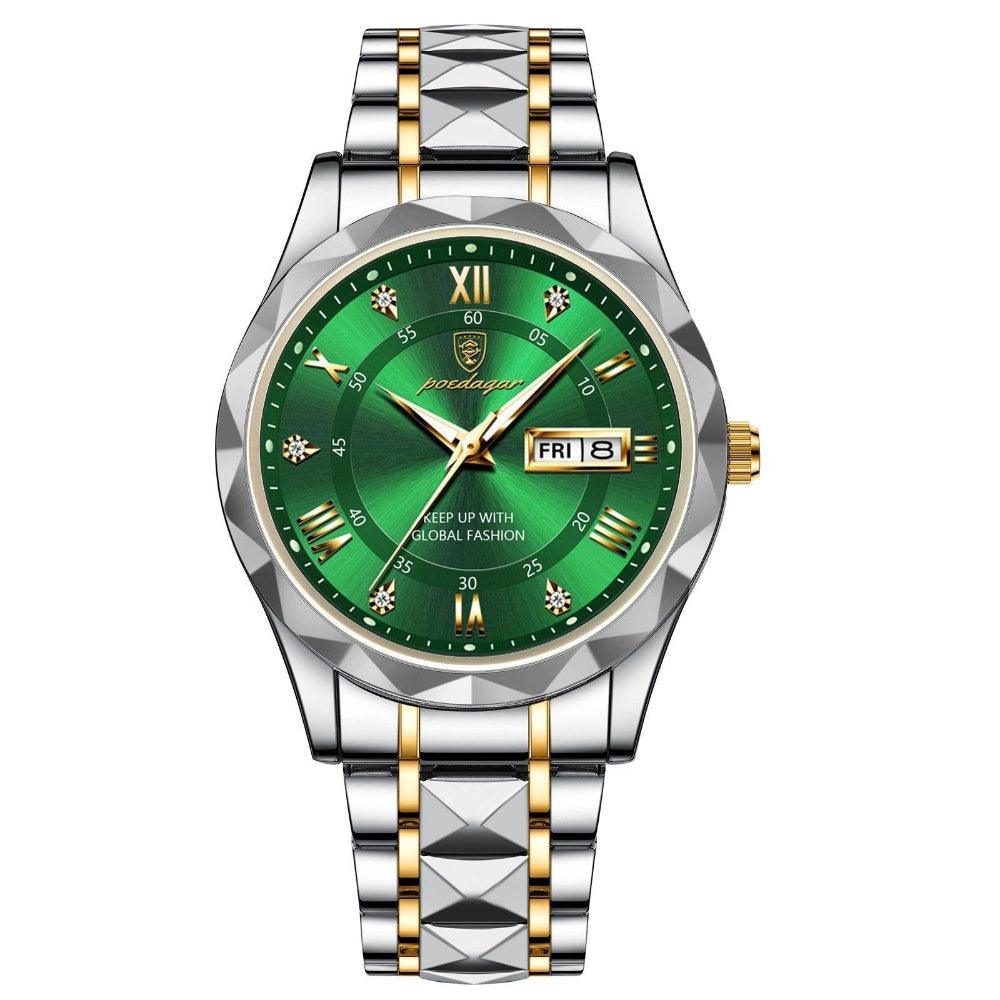 Elegant Men's Quartz Watch with Adjustable Strap
