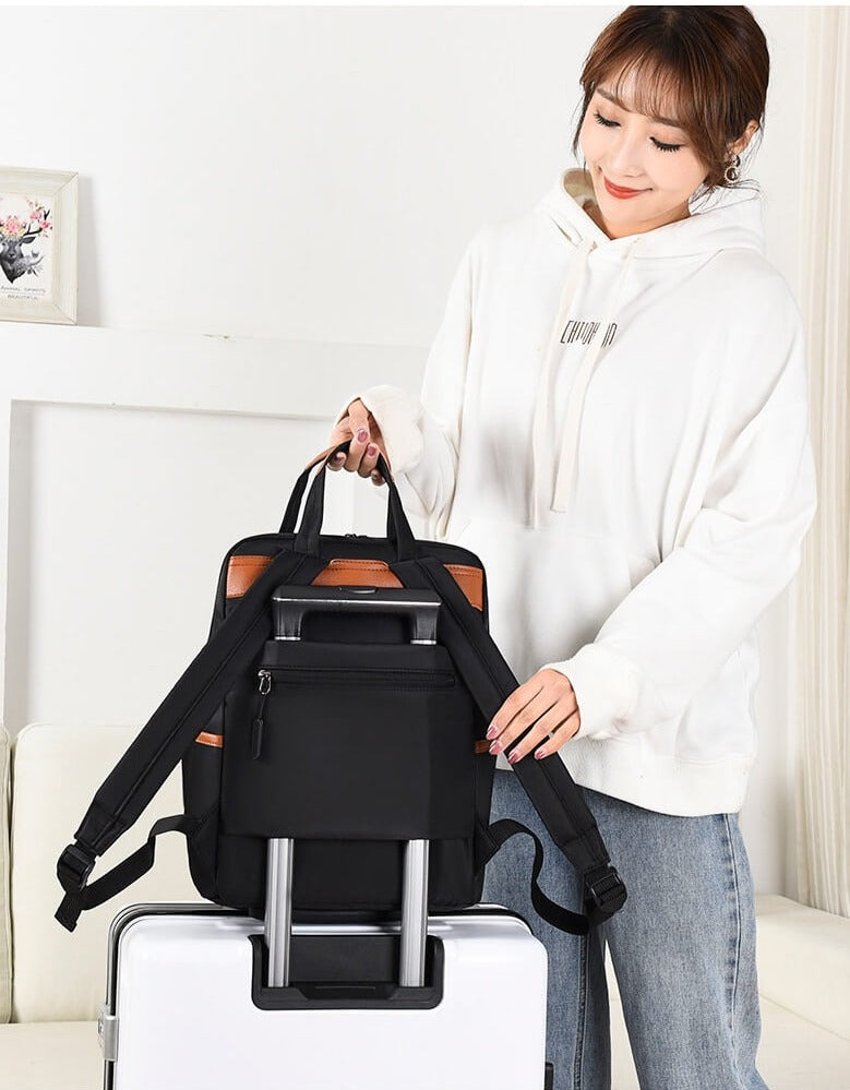 Water-Resistant Lightweight Anti-Theft Travel Backpack
