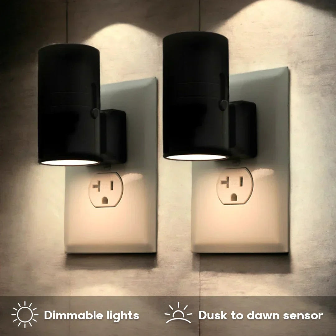 Dimmable Motion Sensor LED Night Light for Bedrooms and Hallways