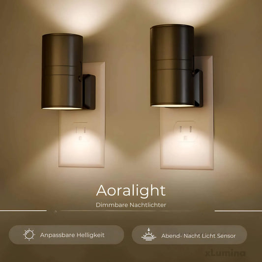 Dimmable Plug-in Night Light with Adjustable Brightness