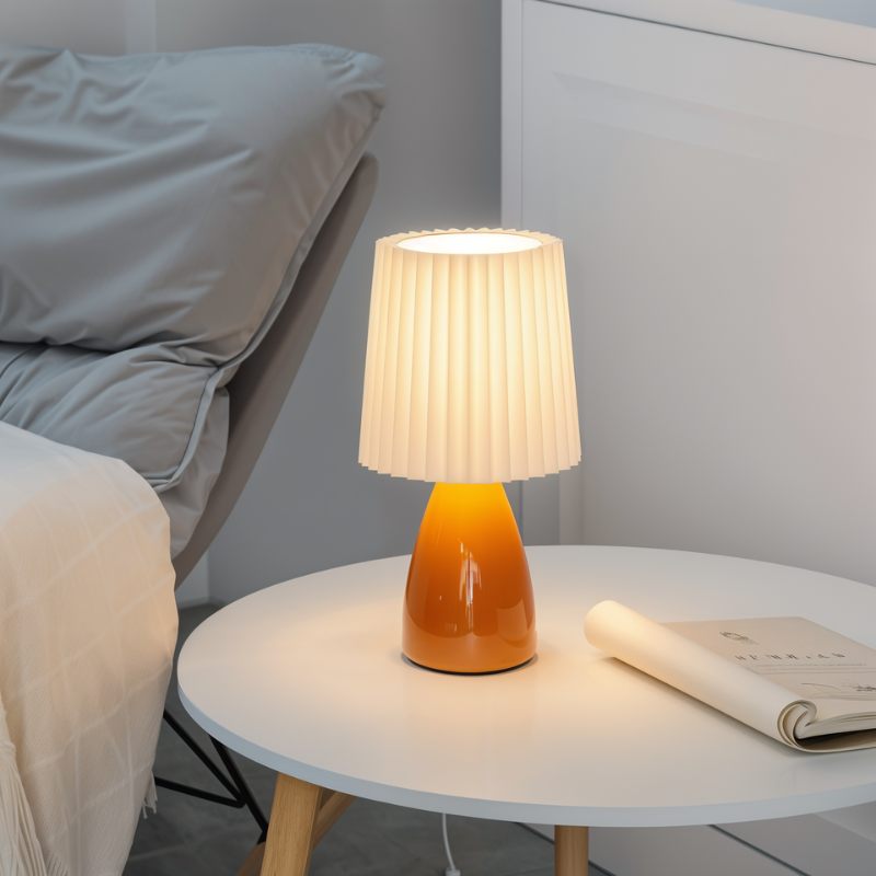 Moon-Inspired Ceramic Table Lamp