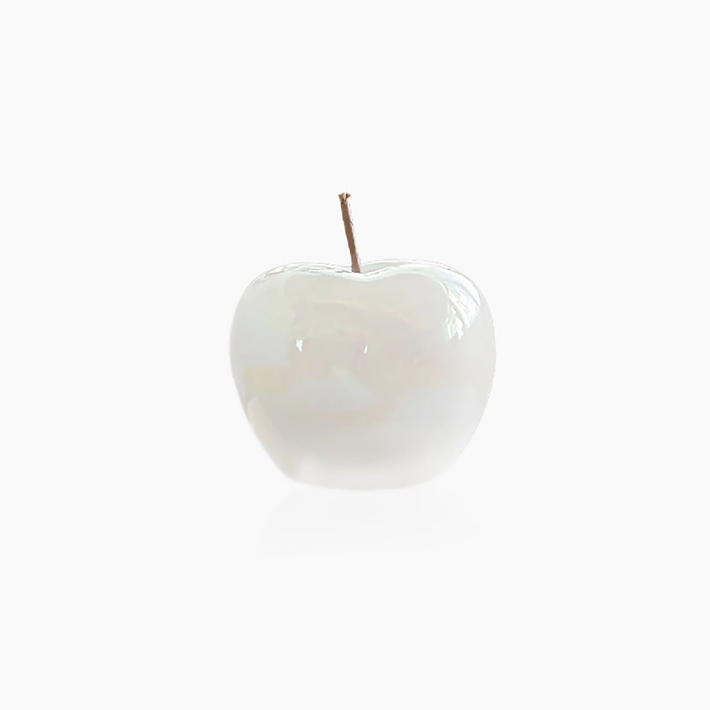 Translucent Apple Table Lamp with LED Bulb