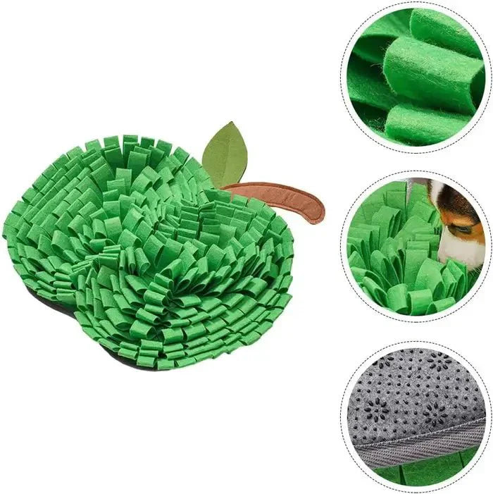 Interactive Dog Snuffle Mat for Cognitive Training and Slow Eating