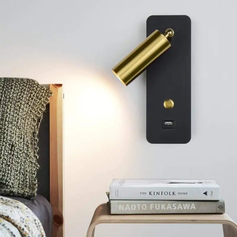 Adjustable USB Wall Reading Light