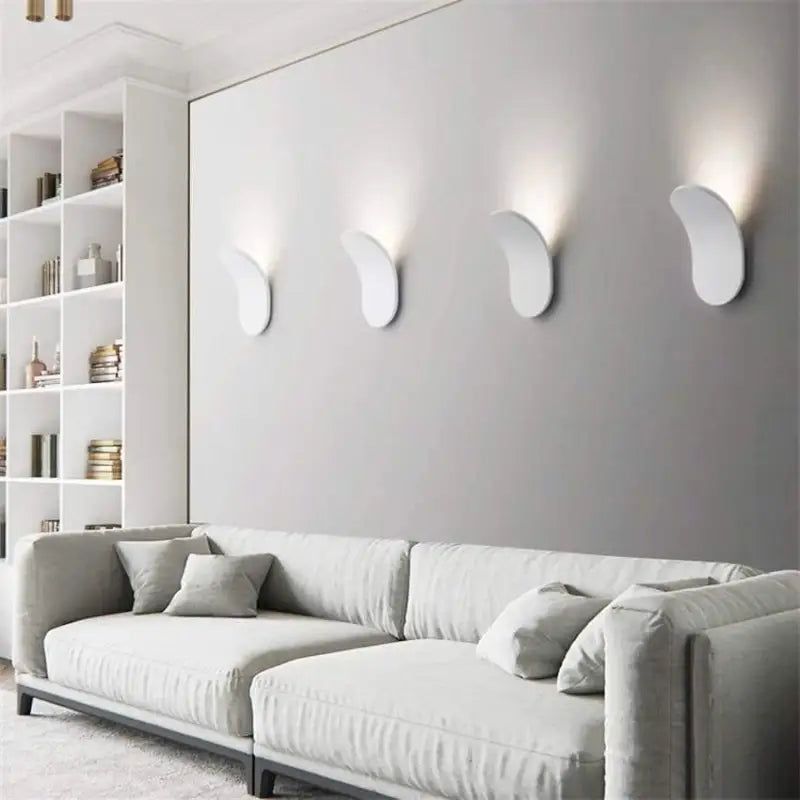 Modern Pebble Wall Sconce for Hallways